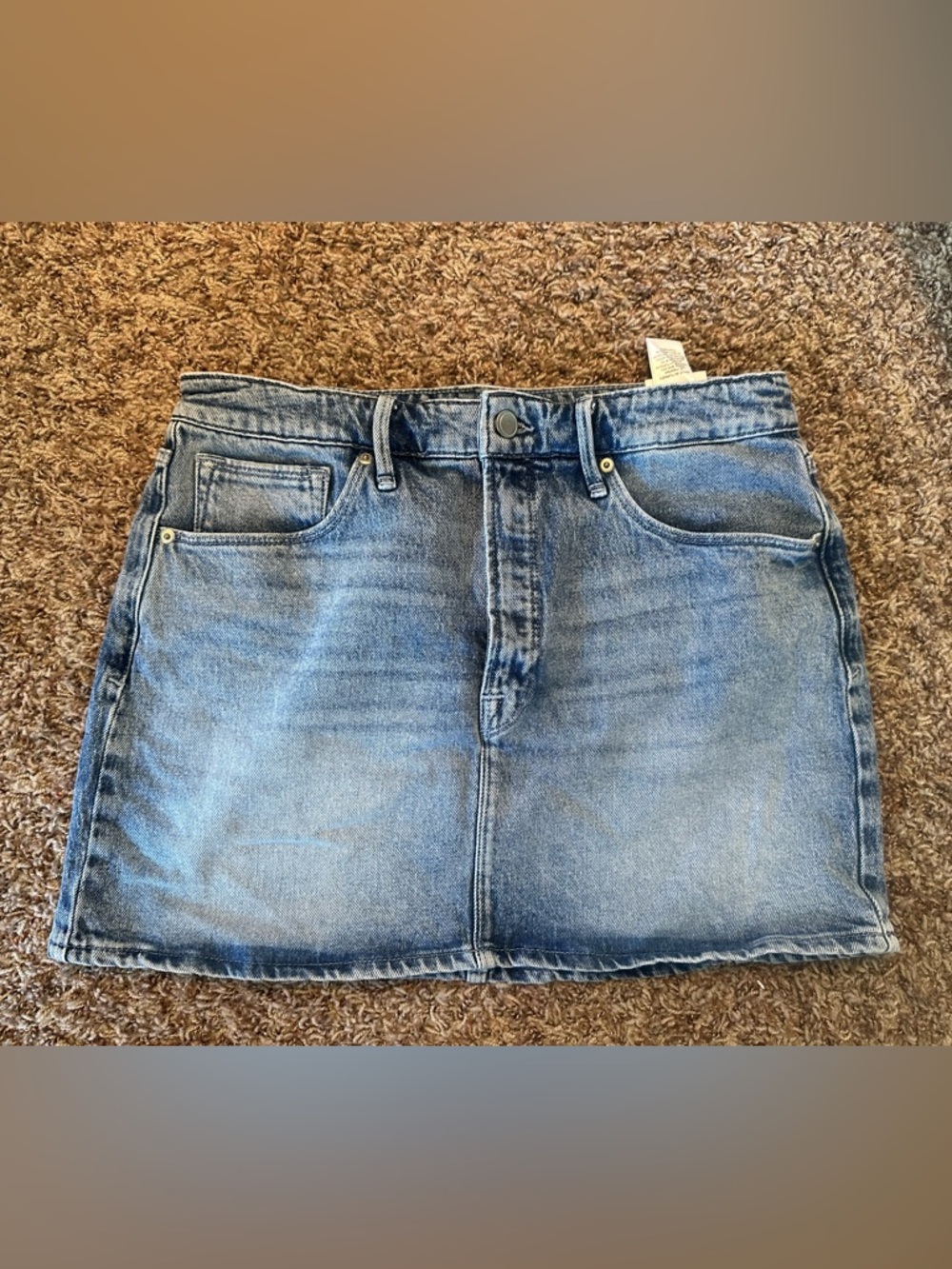 Good American Denim Mini Skirt